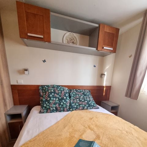 MOBILHOME 4 personnes - 05 Résidence le framboisier 32M2, Terrasse Couverte, Télevision + Lave Vaisselle 1/4 pers