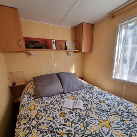 Stacaravan 4 personen -  71 Résidence les chênes + Overdekt terras +Televisie 1/4 pers