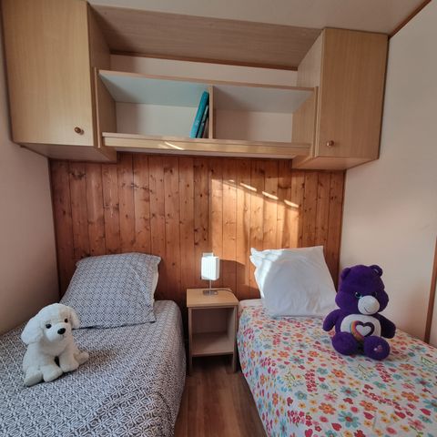MOBILE HOME 4 people - 55 Résidence L'eucalyptus 32m2 Covered terrace, Television 1/4 pers.