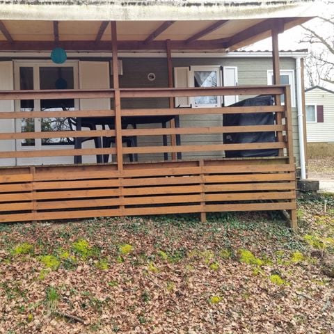 MOBILHOME 4 personnes - 55 Résidence L'eucalyptus 32m2 Terrasse Couverte, Télévision 1/4 pers