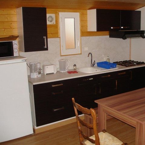 Chalet 5 Personen - Cottage Quiétude 40m2 2 Zi. mit überdachter Terrasse und TV