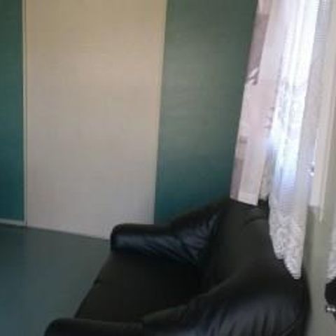 Mobilheim 5 Personen - 28 Cottage Entspannung 25m² Überdachte Terrasse + Klimaanlage +Fernsehen 1/5 Pers.