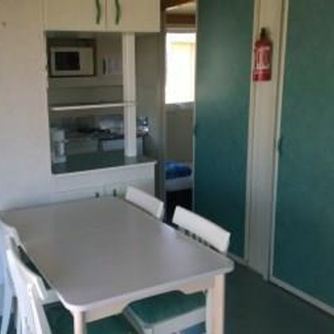 MOBILHOME 5 personnes - Cottage Détente 25m² + clim + Terrasse couverte 20m2 +Télévision