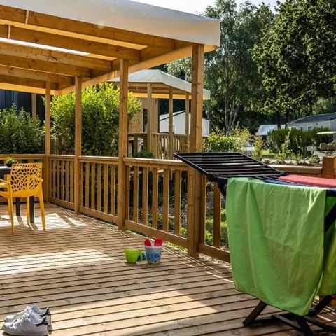 MOBILHOME 4 personnes - Cottage PREMIUM 3 Pièces 4 Personnes +TV