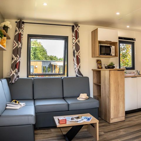 Mobilheim 4 Personen - Cottage PREMIUM 3 Zimmer 4 Personen +TV