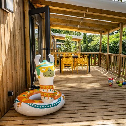 Mobile home 4 persons - Cottage CONFORT PREMIUM 3 Rooms 4 People + TV 2sdb