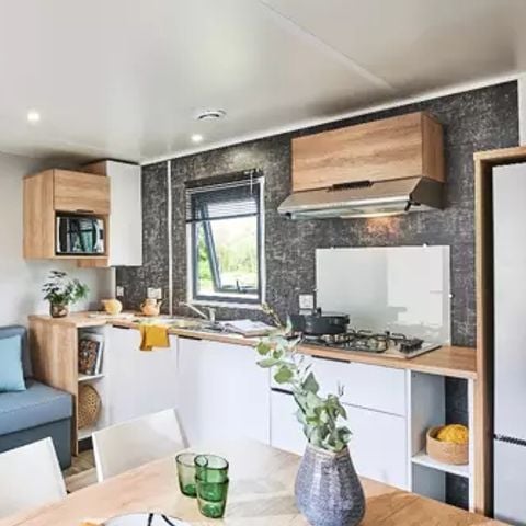 Stacaravan 4 personen - Cottage - COMFORT – - 2 slaapkamers - 2 badkamers