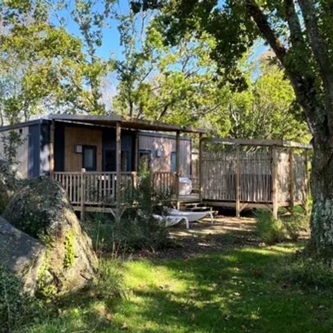 Stacaravan 4 personen - PREMIUM & SPA-cottage – - 2 slaapkamers