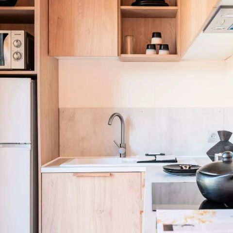 Lodge 4 persons - Lodge O Côté Cuisine - 3 Rooms for 4 People + TV