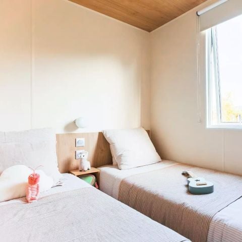 Stacaravan 6 personen - Lodge Ô - CONFORT – - 3 slaapkamers - 2 badkamers