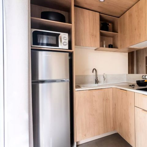 Mobilheim 6 personen - Lodge „Ô CONFORT“ – - 3 Schlafzimmer - 2 Badezimmer