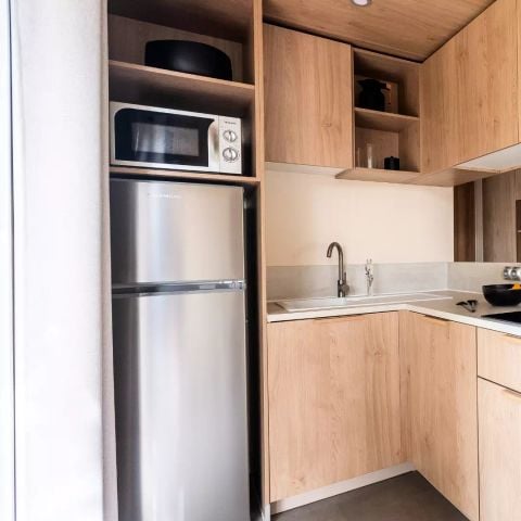 Stacaravan 6 personen - Lodge Ô - CONFORT – - 3 slaapkamers - 2 badkamers