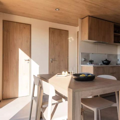 MOBILHOME 4 personas - Lodge O Côté Salon - 3 Habitaciones para 4 Personas + TV