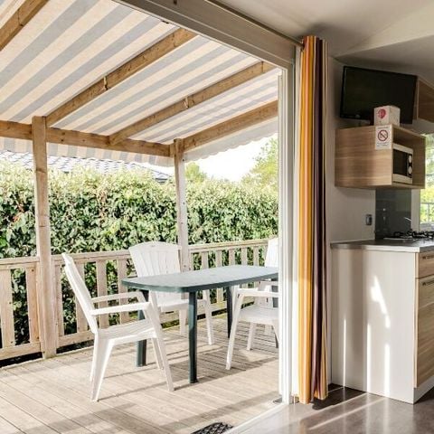 MOBILHOME 6 personnes - Cottage JADE 3 Pièces 4/6 Personnes + TV