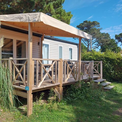 Mobilheim 6 Personen - Cottage Smaragd 6 pers 3 Schlafzimmer 1 Bad ***