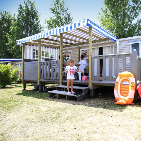 MOBILHOME 6 personnes - Cottage Rubis 6 pers 3 Ch 2 Sdb ****