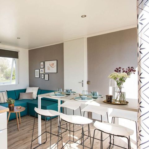 MOBILHOME 6 personas - Cottage Rubis 6 p 3 Ch 2 Sdb ****