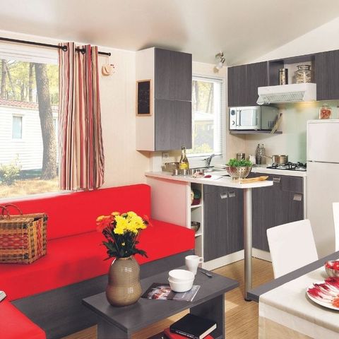 Casa mobile 6 persone - Cottage Opale - 3 Ch - 1 Sdb - Francese