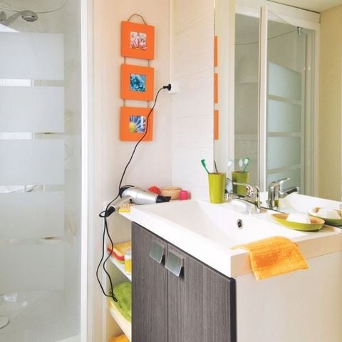 MOBILHOME 6 personnes - Cottage Opale 6 p 3 Ch 1 Sdb **