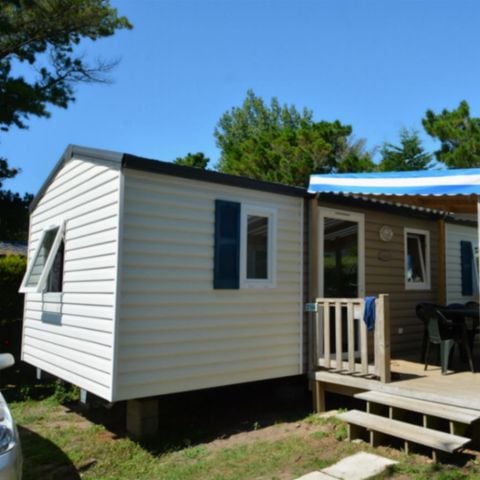 Stacaravan 6 personen - Cottage Opale 6 p 3 Ch 1 Sdb ** (in het Frans)