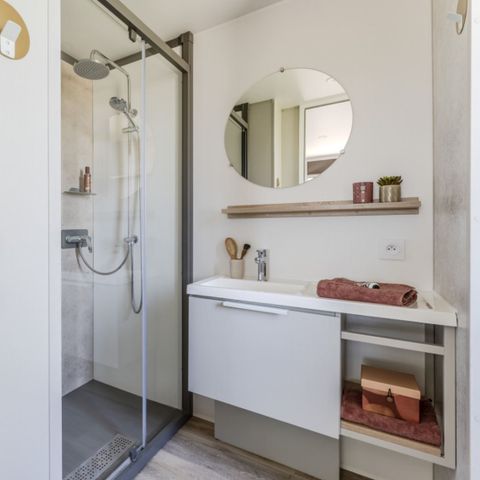 Casa mobile 6 persone - Cottage Diamant - 3 Ch - 2 Sdb avec spa Premium