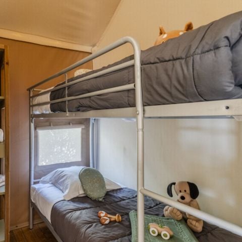Tent 6 persons - Tent Lodge Cristal 6 p 3 Ch 1 Sdb *** (only in French)