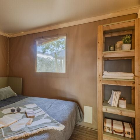 TENT 6 people - Tent Lodge Cristal 6 p 3 Ch 1 Sdb *** (only in French)