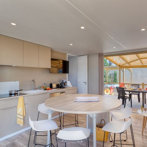 BUNGALOW 4 personnes - Cottage Diamant 4 p 2 Ch 2 Sdb avec spa Premium