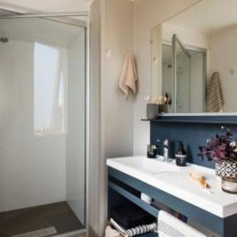 MOBILE HOME 6 people - Cottage Emeraude 4/6 p 2 Ch 1 Sdb ***