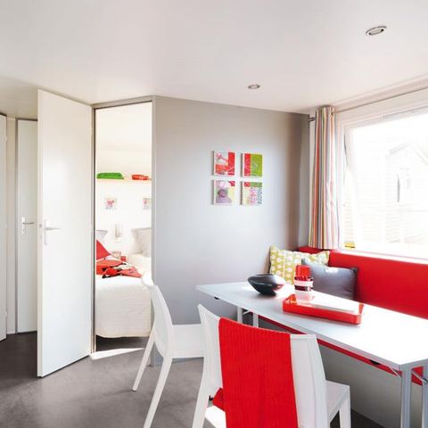 Mobile home 4 persons - Cottage Saphir 4 p 2 Ch 1 Sdb ** (in French)