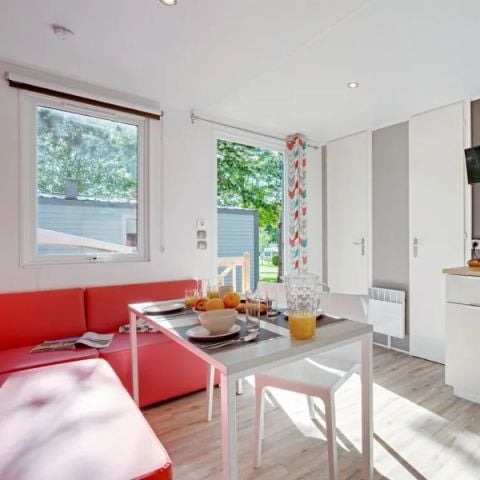 BUNGALOW 6 personnes - Mobil Home Aqua 2ch 4/6pers Terrasse Semi-Couverte TV