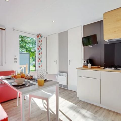 Mobile home 6 persons - Mobil Home Aqua 2ch 4/6pers Terrace Semi-Covered TV