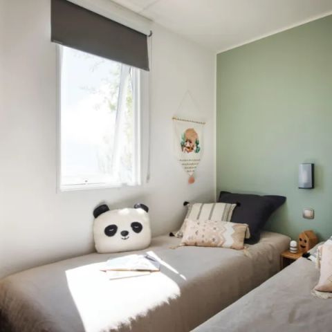 BUNGALOW 6 personnes - Mobil Home Aqua 2ch 4/6pers Terrasse Semi-Couverte TV