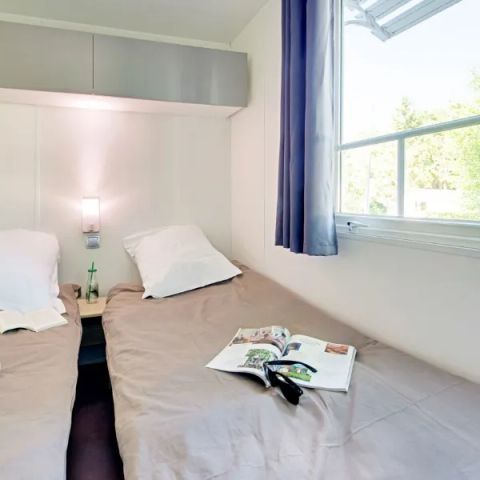 MOBILHOME 6 personas - Mobil Home Aqua 3bed 6pers Terraza Semicubierta TV