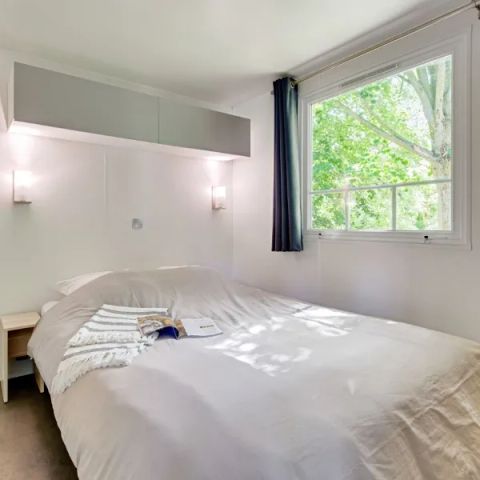 Stacaravan 6 personen - Stacaravan Aqua 3bed 6pers Terras Half Overdekt TV