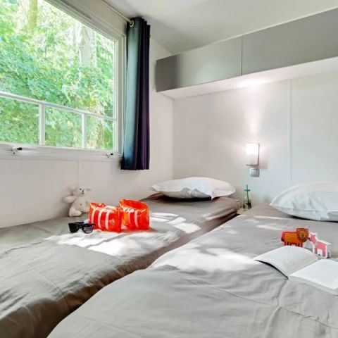 Stacaravan 6 personen - Stacaravan Aqua 3bed 6pers Terras Half Overdekt TV