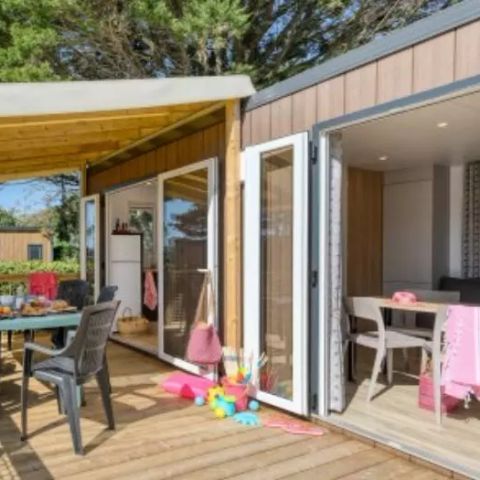 CASA MOBILE 6 persone - Cottage Emeraude 3 camere per 4/6 persone*** (in francese)