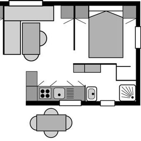 Mobile home 6 persons - Family
