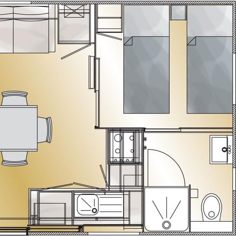 Mobile home 4 persons - Taos Serenity
