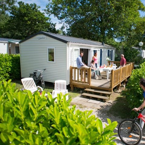 Stacaravan 8 personen - 3 kamers voor 6/8 personen