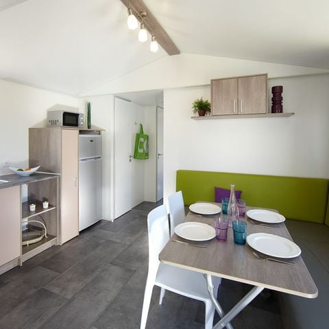 Stacaravan 6 personen - 2 slaapkamers - 6 slaapplaatsen