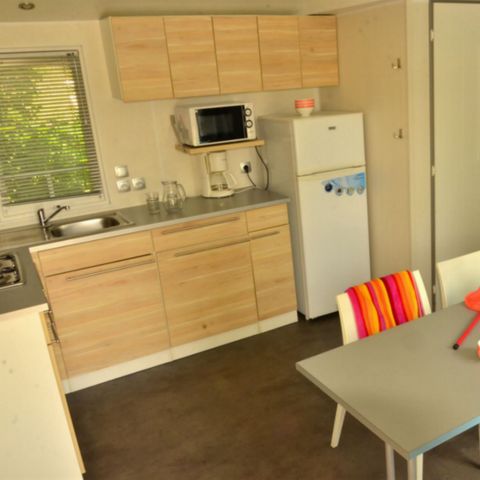 Stacaravan 6 personen - Cocoon 3ch 6p