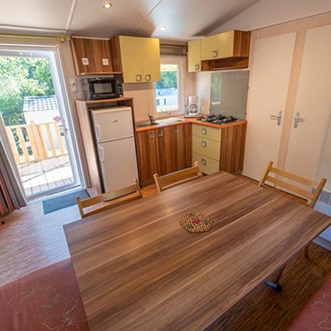 MOBILE HOME 6 people - Classic | 3 Bedrooms | 6 Pers. | Raised terrace
