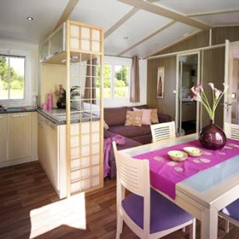 Stacaravan 4 personen - Stacaravan Privilège (2 slaapkamers)