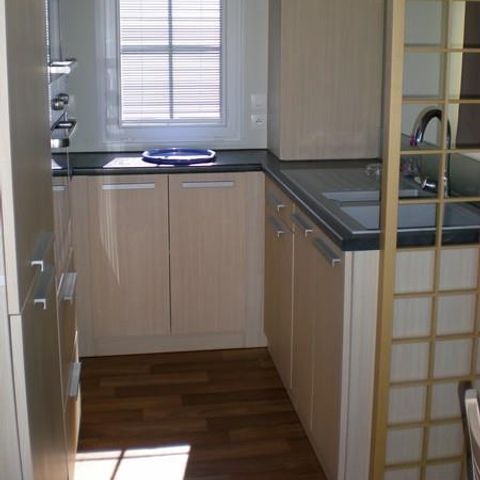 Stacaravan 4 personen - Privilège (2 slaapkamers)