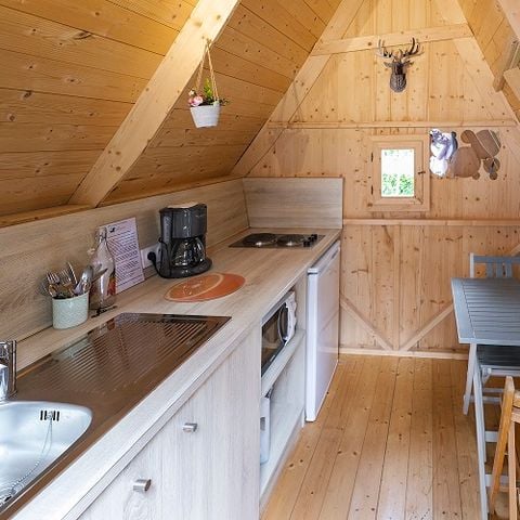 UNIEKE ACCOMMODATIE 2 personen - Cabane la Goutte d'ô