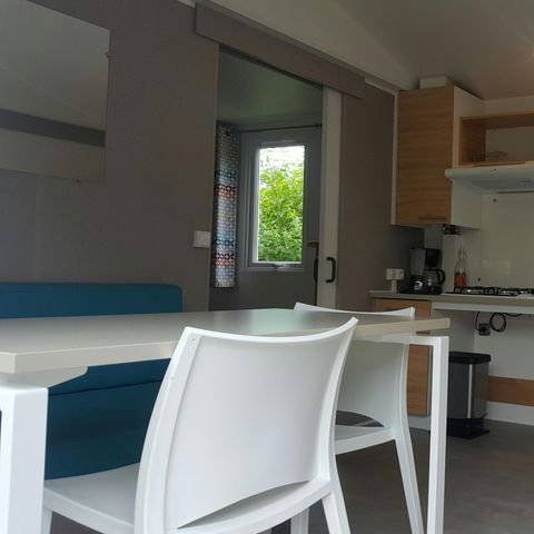 MOBILHOME 4 personnes - PMR Confort (2 chambres) adapté pour personnes à mobilité réduite