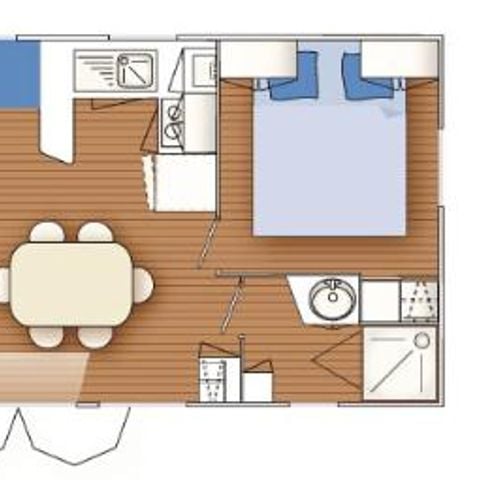 MOBILE HOME 6 people - Comfort +