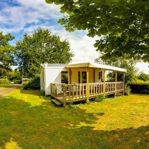 Stacaravan 4 personen - Comfort - Groot overdekt terras