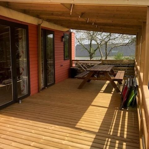 MOBILHOME 6 personnes - Premium - 3 chambres - 2 SDB- spa privatif